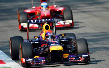Gp Monza, Vettel torna padrone. La Ferrari insegue