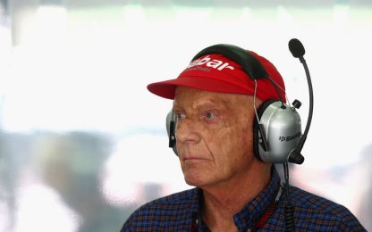 Lauda: ma oggi non è stato come nel mio ritiro del '76...