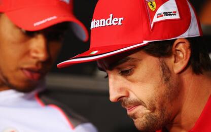 Alonso-Hamilton, i grandi delusi. Meglio pensare al 2014...