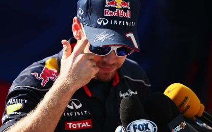 Ora Vettel fa lo scaramantico: "Non ho ancora vinto nulla"