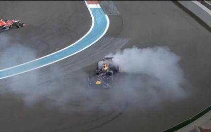 Burnouts, Vettel graziato. Massa si avvicina alla Lotus?