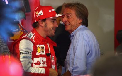 Montezemolo: "Con Alonso cerchiamo la migliore soluzione"