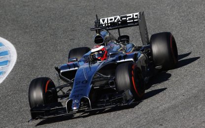 Test a Jerez: sorpresa Magnussen. Alonso quinto
