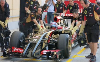 E alla fine arriva anche la Lotus: in Bahrain la nuova E22