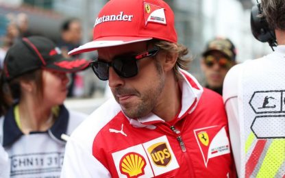 Alonso: "In Cina piccoli passi, bisogna fare di più"