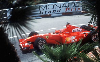 Monaco 2001, Schumi e l'ultima festa Ferrari nel Principato