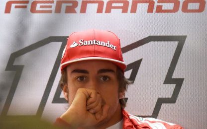 Alonso: "Cercheremo qualche punto, ora va così"