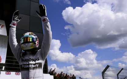 Gran Bretagna: Hamilton profeta in patria, Alonso sesto