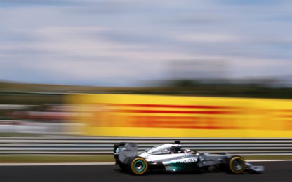 GP Ungheria, Mercedes padrona anche nelle L3. Alonso sesto