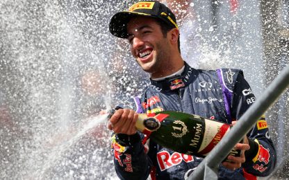Spa: trionfo Ricciardo. Bottas strappa il podio a Raikkonen