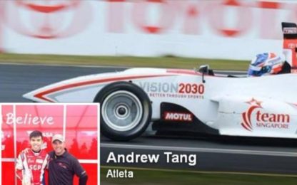 Singapore dreaming: il sogno Formula 1 di Andrew Tang