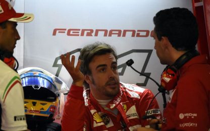 Alonso, in testa solo la Ferrari: voci dall'Italia insensate