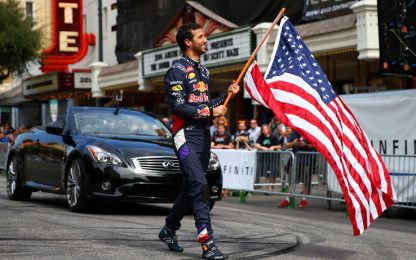 Ricciardo si gode Austin: "Circuito ideale per i sorpassi"