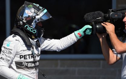 Rosberg, mossa da campione: si prende la pole ad Austin
