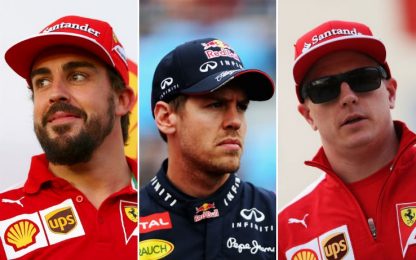 Alonso, Vettel, Kimi: conto alla rovescia sognando il 2015