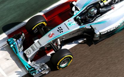 Rosberg davanti a Hamilton nelle Libere 3. Alonso quarto
