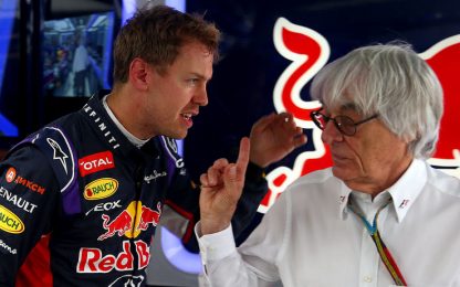 Ecclestone dà i voti: "Bocciati Ferrari, Alonso e Vettel"