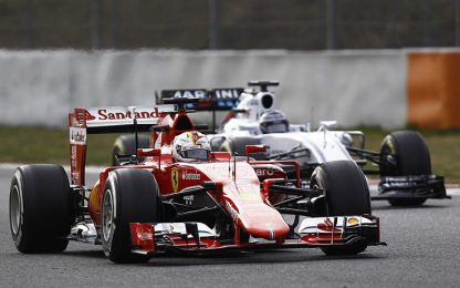 Vettel tiene Bottas: test finiti, ora il Mondiale