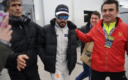 Torna Alonso, McLaren: "L'incidente? Lo sterzo era pesante"