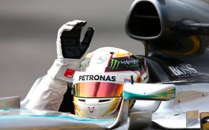 Lewis: "Vittoria che serviva". Rosberg: "Va bene così"