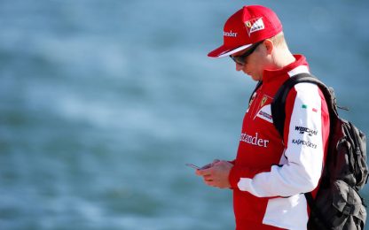 Il tweet di Kimi: "Solo con la Ferrari in Formula 1"
