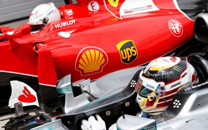 Vettel ci crede: "Ferrari competitiva", Hamilton al top