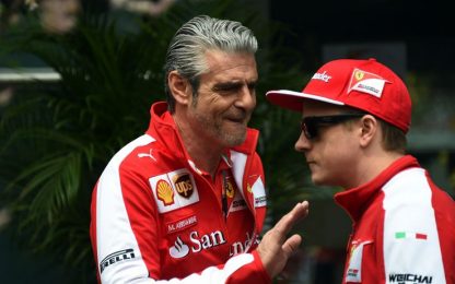 Raikkonen, Arrivabene: "Futuro in Ferrari? Dipende da lui"
