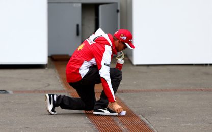 Vettel, ottima partenza: esame superato con la Rossa