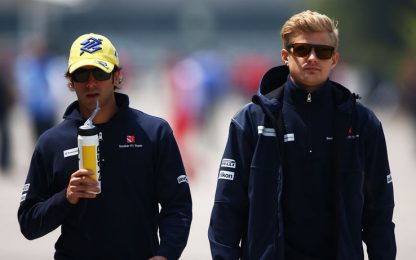 Sauber, confermata per il 2016 la coppia Nasr-Ericsson