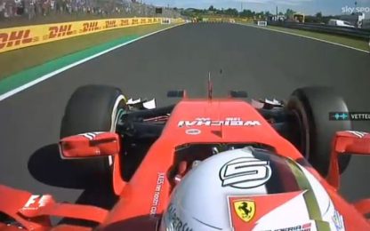 La dedica di Vettel: "Merci Jules, questa vittoria è per te"