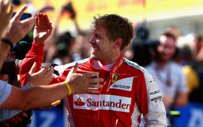 Vettel: "Nel 2015 nessuno è migliorato come la Ferrari"
