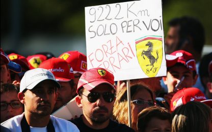 Monza, invasione Rossa: che spettacolo i tifosi
