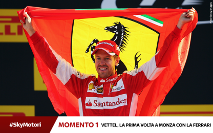 Monza pazza per Vettel, Hamilton scappa. Rosberg indietro tutta. LA TOP FIVE