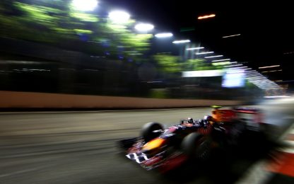 Singapore, sbuca Kvyat: Red Bull più veloce nelle Libere 2. Raikkonen 2°