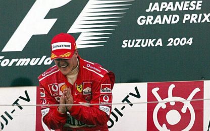 Sognando Schumi: Ferrari, quante emozioni in Giappone