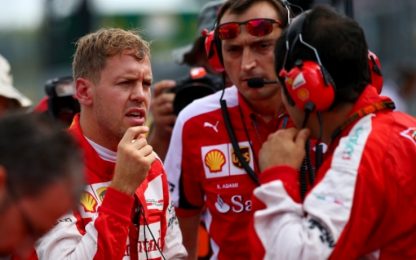 Vettel: "Ce l'ho messa tutta, chiedo scusa"