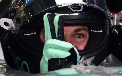 Rosberg al comando nelle L2, Hamilton 4° davanti a Vettel
