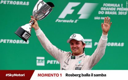 Rosberg balla il samba, Vettel ha fatto 13. Brasile: LA TOP FIVE 