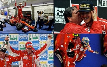 Seb come Schumi: un esordio da "grande" per Vettel alla Ferrari