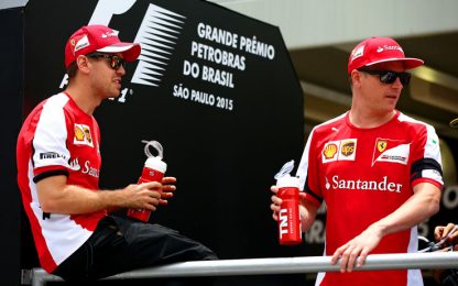 Vettel: "Sorpreso dai risultati". Kimi: "Daremo tutto per vincere" 