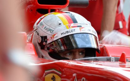 Vettel in pista a Fiorano, nuovi test per la Ferrari