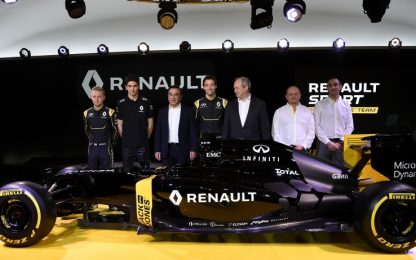 Bentornata Renault: il team svela la nuova monoposto
