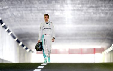 MONTMELO, SPAIN - MARCH 02:  Nico Rosberg of Germany and Mercedes GP poses during day two of F1 winter testing at Circuit de Catalunya on March 2, 2016 in Montmelo, Spain.  (Photo by Mark Thompson/Getty Images)