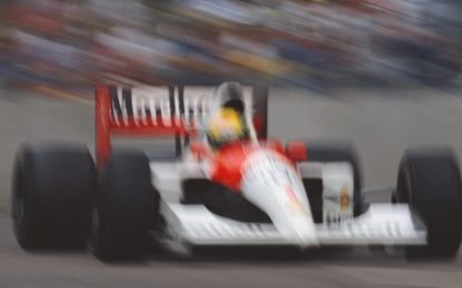 Senna e la McLaren: 25 anni fa in Australia l'ultimo trionfo
