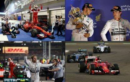 Vettel, Hamilton, Raikkonen: in Bahrain attenti ai belli di notte