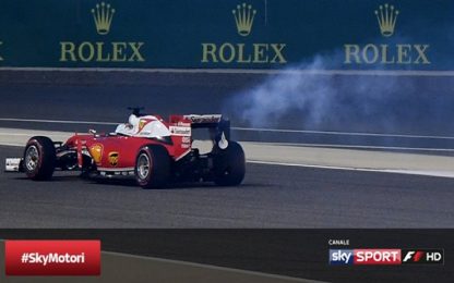 Il ritiro di Vettel e non solo: Bahrain, quanti colpi di scena in gara