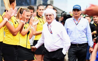 Ecclestone: "Donne in F1? Non sarebbero prese sul serio"