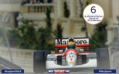 Numeri da GP: Monaco, il feudo di Senna (e Rosberg)