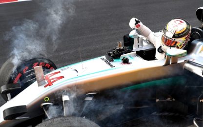Mercedes: "Hamilton a Baku non ha sfasciato nulla"