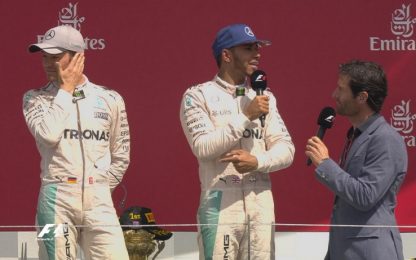Rosberg fischiato: "Una gara entusiasmante"